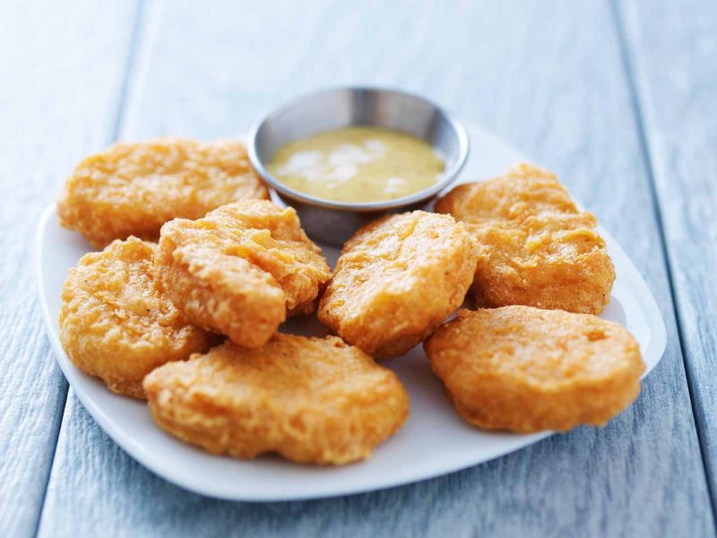 Chicken Nuggets with Honey Mustard