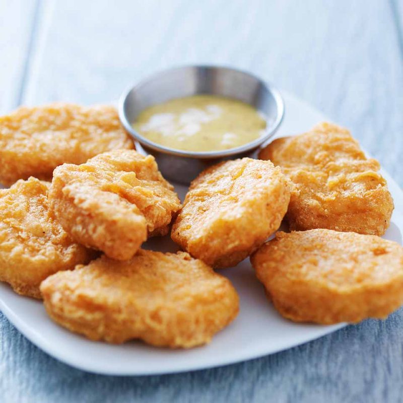 Chicken Nuggets with Honey Mustard