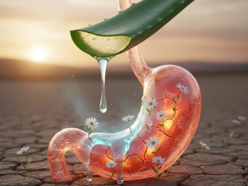 Aloe Vera para la Gastritis: Tratamiento Natural y Cómo Funciona